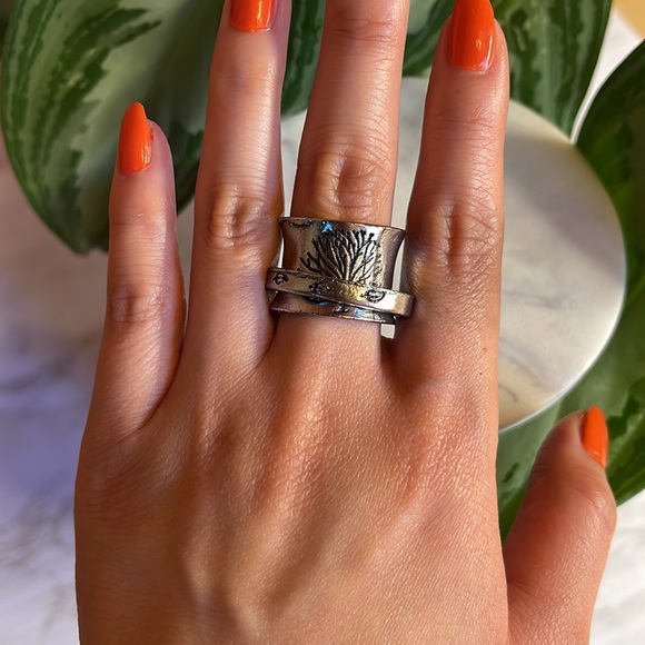 Tree of Life- Meditation, Anxiety, Spinner Ring - Picture 11 of 15